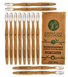 Biodegradable Bamboo Toothbrushes