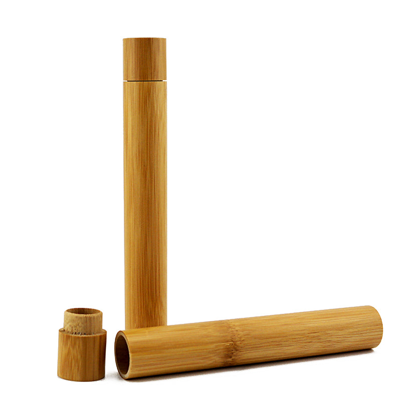 Bamboo Travel Case for Toothbrush